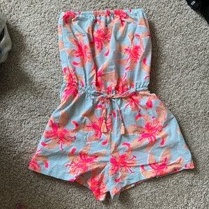 Chubbies Seersucker Romper